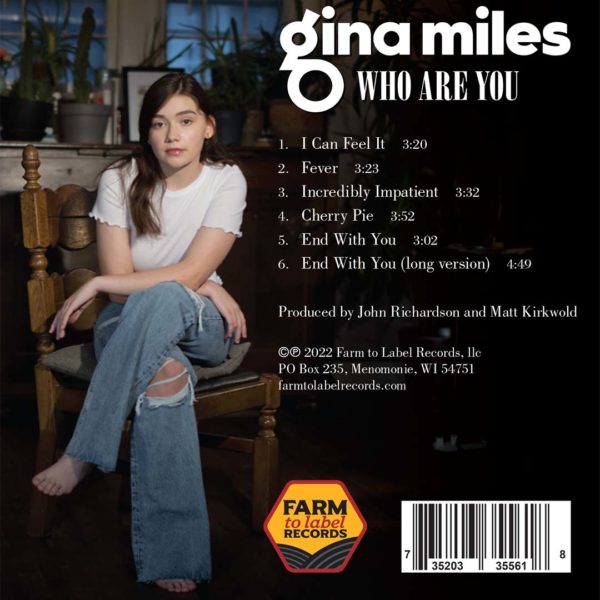 Gina Miles - Who Are You - Back Cover